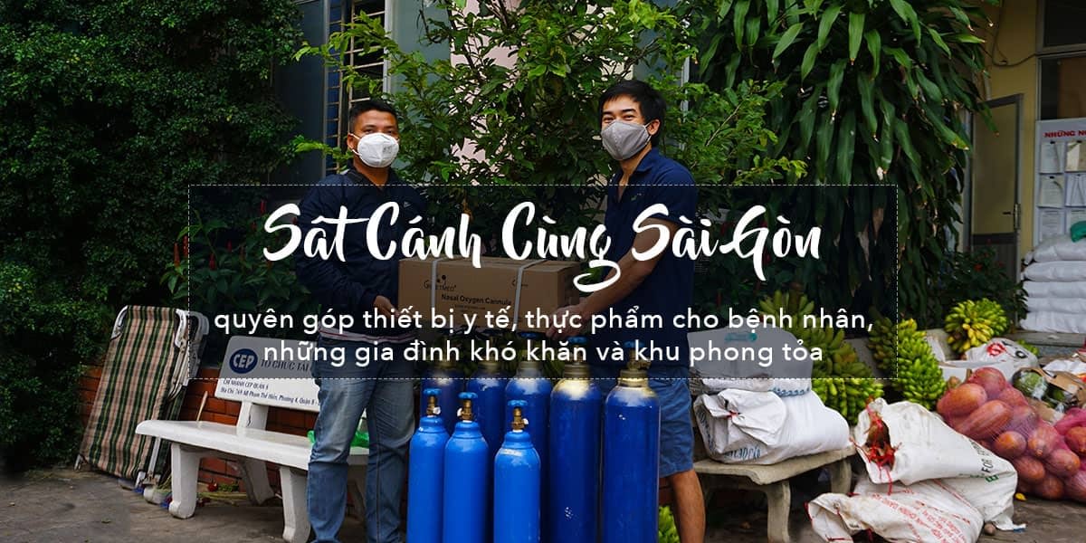 Sat Canh Cung Saigon - Mike - quyen gop thiet bi y te